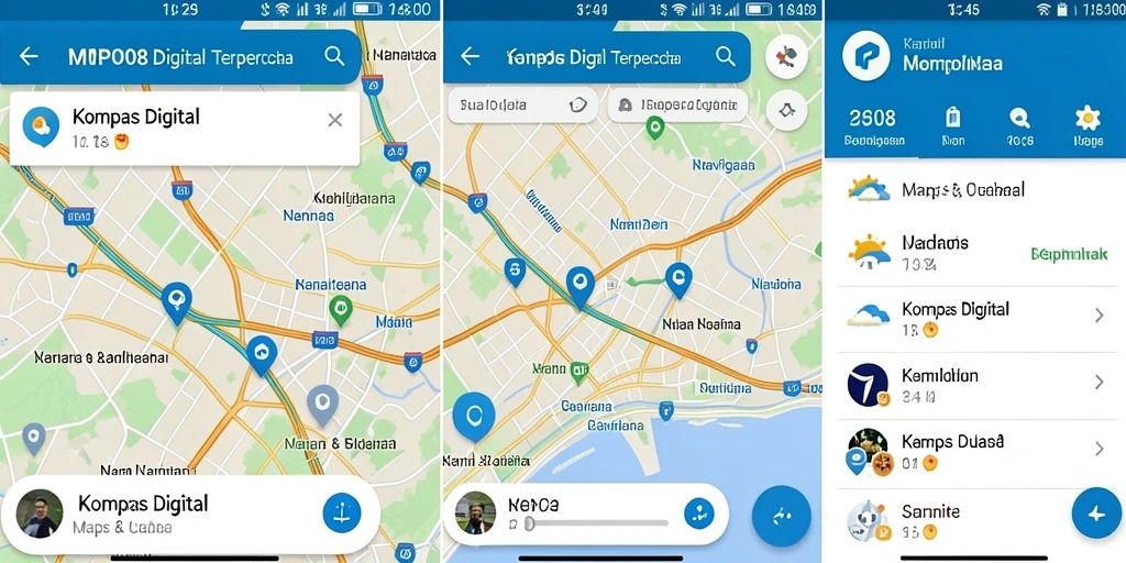 Tampilan antarmuka MPO08 dengan fungsi navigasi yang mudah digunakan.