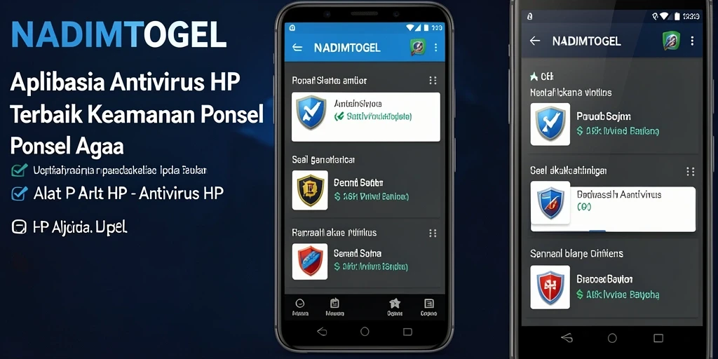 Antarmuka NADIMTOGEL dengan fitur perlindungan ponsel yang canggih.