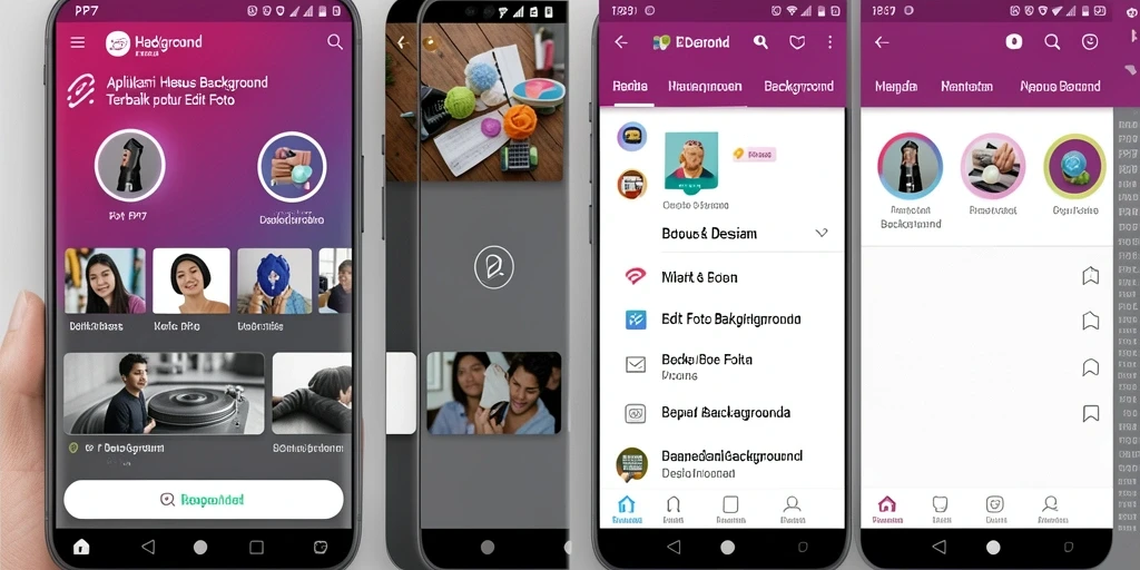 Antarmuka intuitif aplikasi Hapus Background PP7 yang sederhana dan fungsional.
