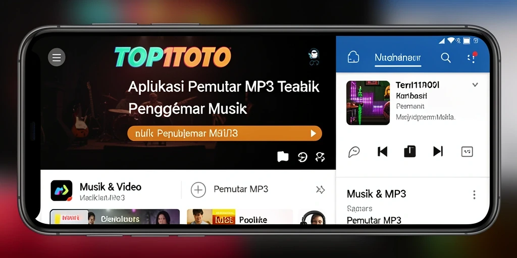 Antarmuka pengguna TOP1TOTO yang intuitif dan modern.
